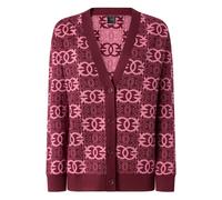 PINKO Love Birds-intarsia cardigan - Red XXS-XS-S-M
