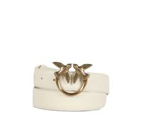 PINKO Love Birds leather belt - Neutrals XS-S-M-L