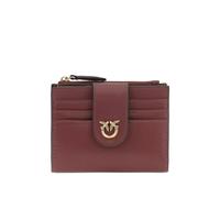 PINKO Love Birds leather wallet - Red OS