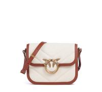 Pinko Love Box Mini Crossbody bag, female, beige