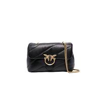 PINKO Love Puff Shoulder bag Leather 30 cm black