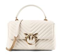 PINKO Love Lady Handbag Genuine Leather 26 cm white