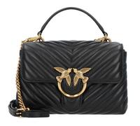 PINKO Love Lady Handbag Leather 21 cm black