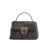 PINKO Love Lady Handbag Genuine Leather 21 cm gray