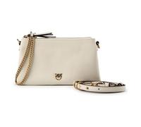 PINKO Love Mini Shoulder Bag Genuine Leather 21 cm beige
