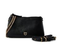 PINKO Love Mini Shoulder Bag Genuine Leather 21 cm black