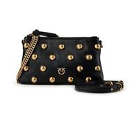 PINKO Love Mini Shoulder Bag Genuine Leather 21 cm black