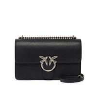 Pinko Love One Classic DC Calf Se, Women's Bag, One Size, z99o_black-old silver, 27X7X16