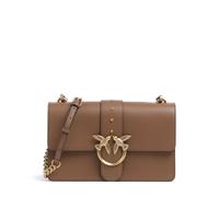 Pinko Love One Classic | leather Crossbody bag | brown