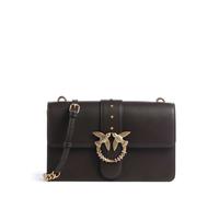 Pinko Love One Classic New Buckle | leather Crossbody bag | brown