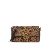 Pinko Love One Classic Slouchy | leather Shoulder bag | brown