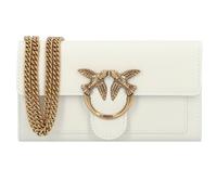 PINKO Love One Clutch bag Leather 19 cm beige
