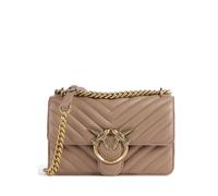 Pinko Love One Mini | leather Shoulder bag | brown