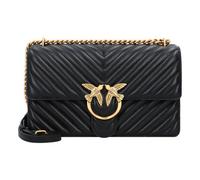 Pinko Women's Black Shoulder Bag with Clip Fastening Women