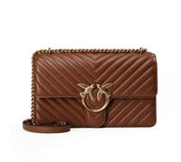 PINKO Love One Shoulder bag Leather 26.5 cm brown
