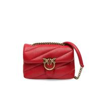 PINKO Love Puff Baby shoulder bag - Red OS
