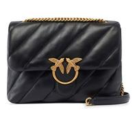 PINKO Love Puff Big CL Sheep Nappa L Black - Antique Gold