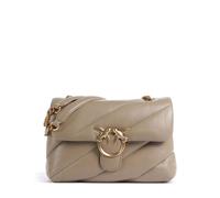 PINKO Love Puff Shoulder bag Genuine Leather 27 cm brown