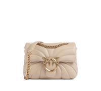 PINKO Love Puff quilted bird detail mini satchel - Neutrals One Size