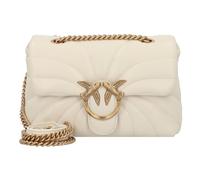 PINKO Love Puff Shoulder Bag Genuine Leather 23 cm beige