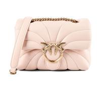 PINKO Love Puff Shoulder Bag Genuine Leather 23 cm pink