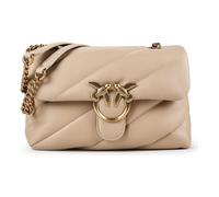 PINKO Love Puff Shoulder bag Genuine Leather 27 cm beige