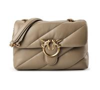 PINKO Love Puff Shoulder bag Genuine Leather 27 cm brown