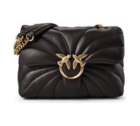 PINKO Love Puff Shoulder Bag Genuine Leather 30 cm black