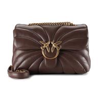 PINKO Love Puff Shoulder Bag Leather 30 cm brown
