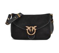 PINKO Love Satchel Mini Shoulder bag Genuine Leather 20 cm black