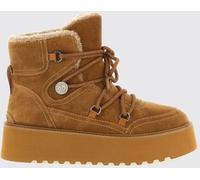 PINKO Martina Suede Snow Ankle Boots with Shearling Lining - Size: 40 - female