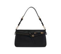 PINKO medium studded-belt shoulder bag - Black OS
