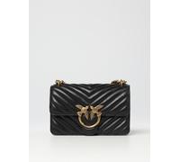 Pinko Shoulder Bag Love One Mini Leather 21 cm Black