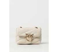 Pinko Shoulder Bag Love Baby Puff - Women's Leather - Beige