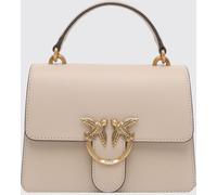 PINKO Mini Love Bag Monogram Calf Leather Handbag with Logo - Size: OS - female