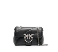 PINKO mini Love Puff leather shoulder bag - Black One Size
