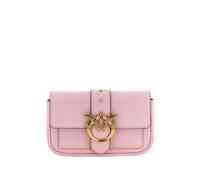 PINKO Pocket Love One studs birds crossbody bag One Size