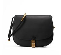 PINKO Saddle Shoulder bag Leather 27 cm black