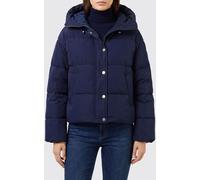 PINKO Short Quilted Water-Repellent Nylon Puffer Jacket with Hood - Size: XS - female