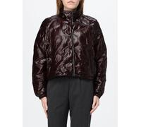 PINKO Short Quilted Waterproof Nylon Puffer Jacket with High Neck - Size: M - female
