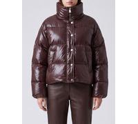 PINKO Short Waterproof Hooded Puffer Jacket in Quilted Nylon - Size: M - female
