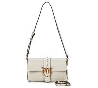 Pinko Shoulder Bag LOVE ONE CLASSIC SLOUCHY FL VITELLO MORBIDO in White One size