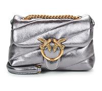 Pinko Shoulder Bag LOVE PUFF BABY CL SHEEP NAPPA in Grey One size