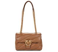 Pinko Love Puff Classic | leather Shoulder bag | brown