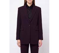 PINKO Single-Breasted Short Blazer in Viscose Blend with One-Button Closure - Size: 44 - female