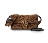 PINKO Slouchy Shoulder bag Leather 27 cm brown