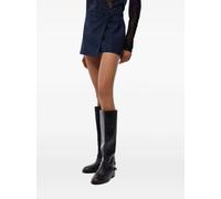 PINKO Soave wrap mini skirt - Black 36-38-40-42-44-46