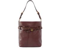 PINKO studded leather bucket bag - Red One Size
