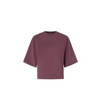 PINKO T-shirt with wide sleeves and Love Birds logo - Purple S-M-L