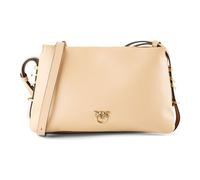 PINKO Triplet Shoulder bag Leather 26 cm brown
